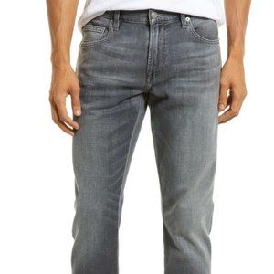 7 For All Mankind "The Stacked Skinny" Jeans Men's Grey Size 36